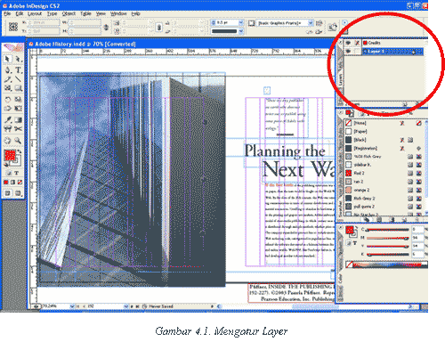 Membuat layer baru pada Adobe InDesign