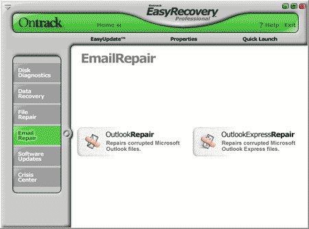 Data hilang - email repair