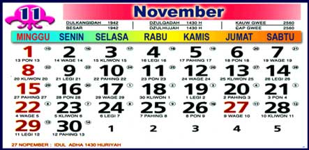 Lengkap dengan kalender weton 2002 juli Kalender Jawa